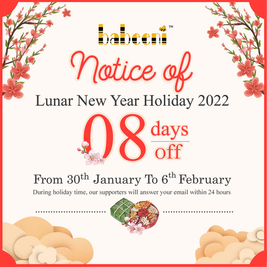 Notice of Lunar New Year Holiday 2022