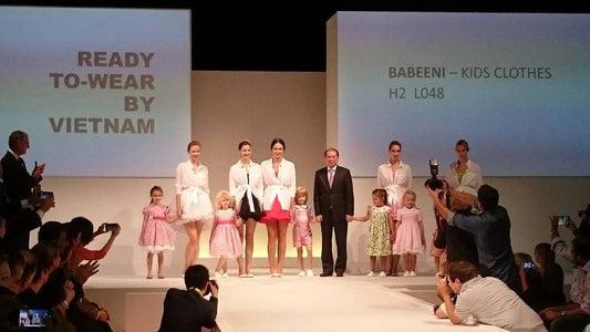 Babeeni's show at Texworld Paris Apparel Sourcing 2015