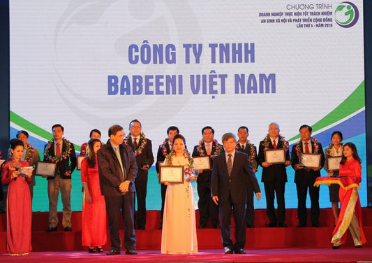 Babeeni received an award for good responsibility of social welfare and community development