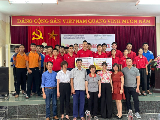 BABEENI DONATED EQUIPMENTS TO PENCAK HAI DUONG TEAM