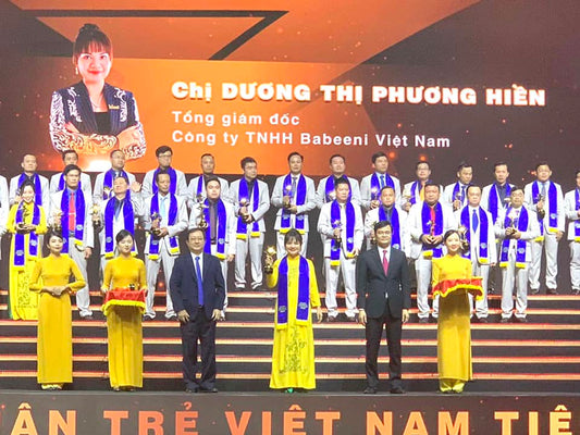 BABEENI’S CEO HONORED WITH THE RED STAR AWARD - TOP 86 OUTSTANDING YOUNG VIETNAMESE ENTREPRENEURS