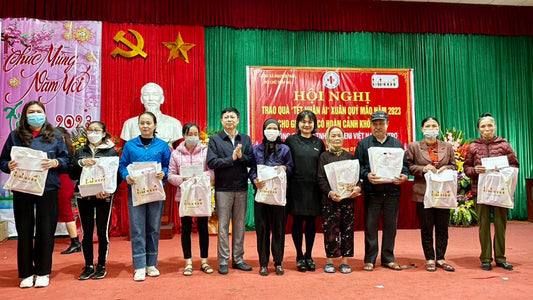 12 JAN 2023 TET GIFTS FOR THE UNDERPRIVILEGED AT NGUYEN TRAI COMMUNE, THUONG TIN DISTRICT, HANOI