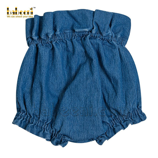 Baby ruffle denim romper - DC 04