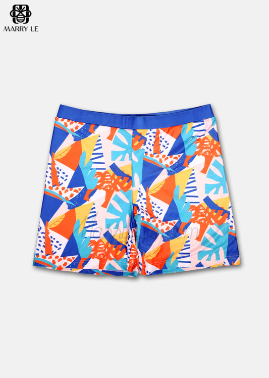 NICE COLORFUL SEA BOY SWIM SHORTS FOR DADDY - MD160