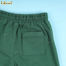 Short Black Olive Khaki Khaki For Boy - BT74