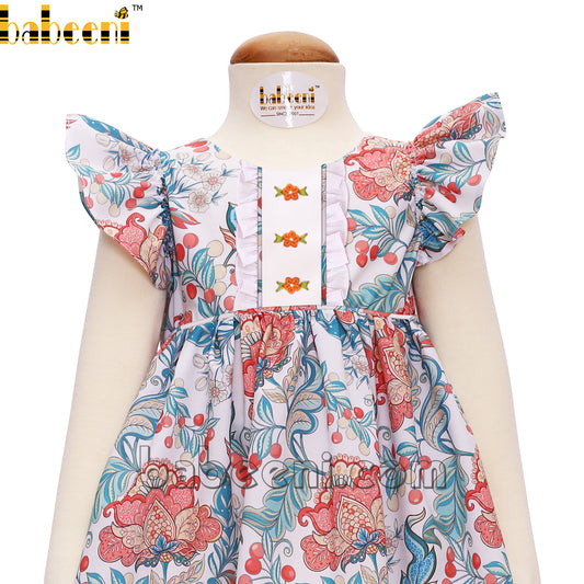 Eden Garden Vintage floral printed dress - DR 2898