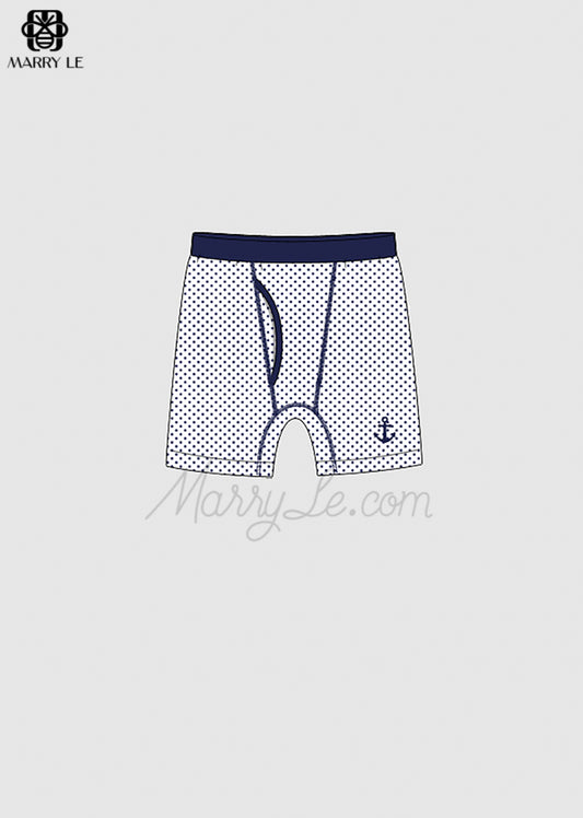 ANCHOR EMBROIDERY MAN UNDERWEAR - MD271