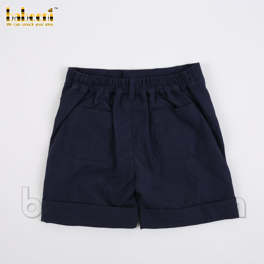 Adorable navy plain boy bottom - BT 61