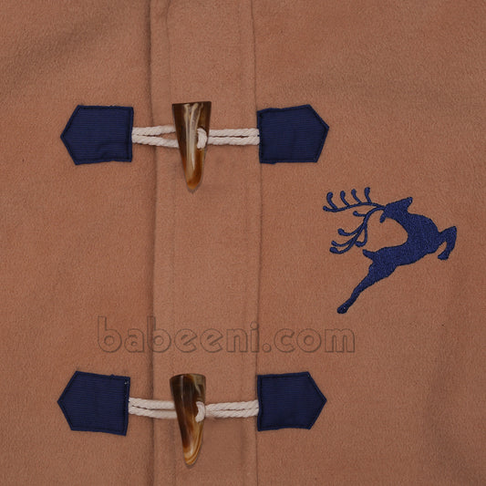 Reindeer gallop to Christmas coat - CT 17