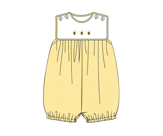 B19.1 - Yellow gingham