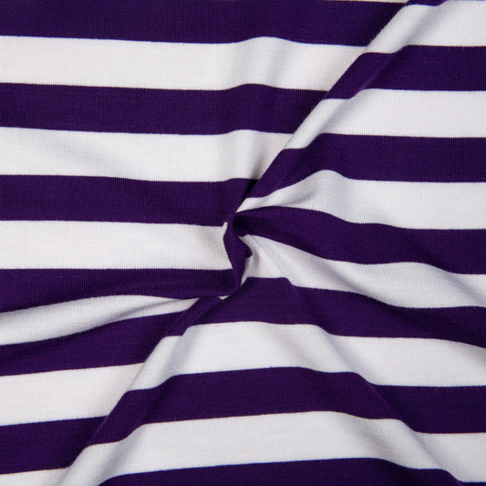 K48.0 - purple stripe knit