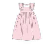 B51.0 baby pink gingham