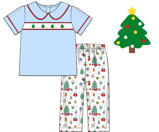 PP59-Christmas pattern fabric 59 printing 4.0