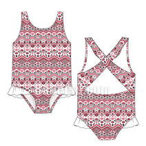 Pink coral plain swimwear - SW 460