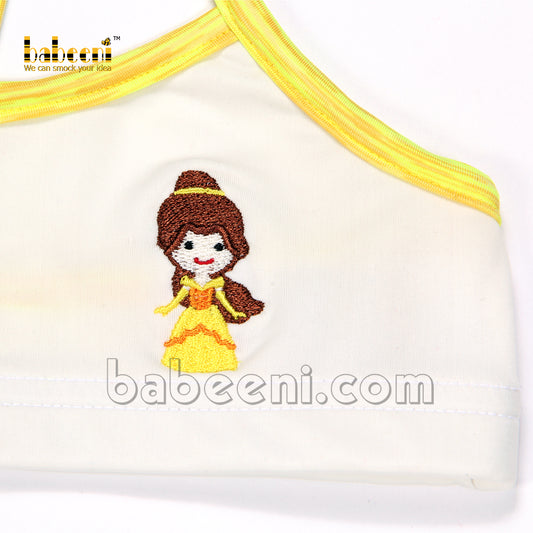 Yellow princess girl sport clothing - KC 06