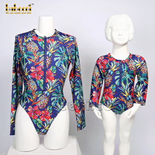 Family tropical forest matching swimwear - FW 08