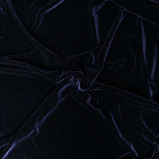 N31- Navy Velvet fabric