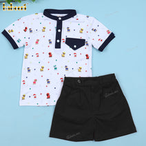 Plain Colorful Dog Outfit For Boy - BC1123