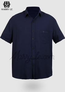 MEN'S SHIRT WITH SHORT SLEEVES & POCKETS – MD540