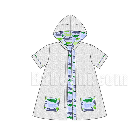 Cute boy printed bathrobe - SW 501