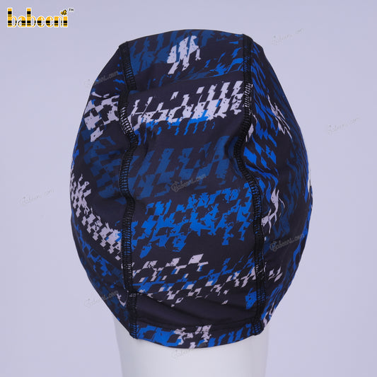 Babeeni Geometric Abstract pattern Swim cap for Men - SC 22