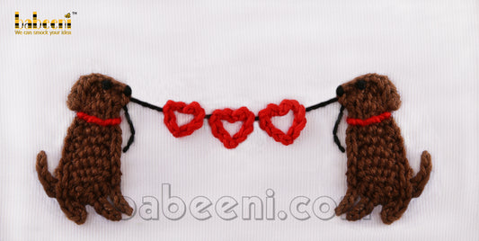 Coupon dog on love crochet - CP79