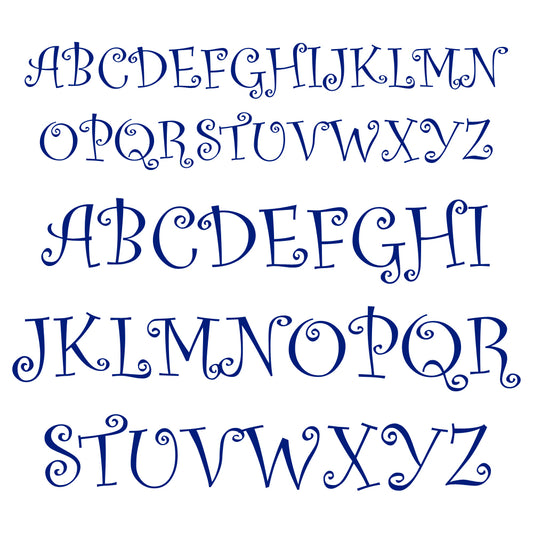 Curlz font