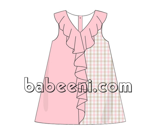 Cute ruffle girl dress - DR 2590