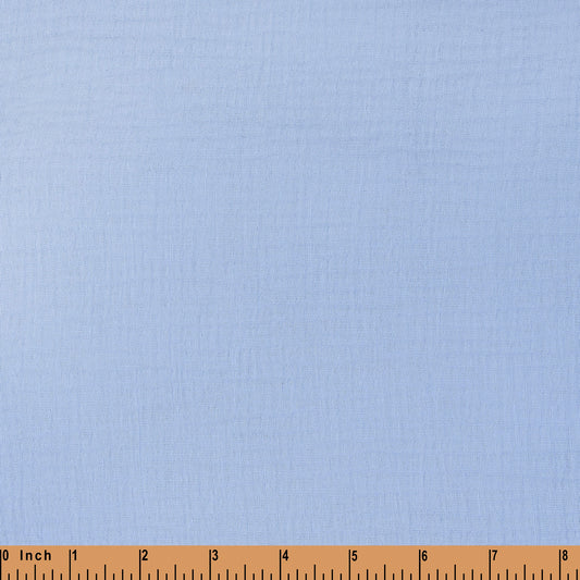 ML06- Light baby blue muslin fabric