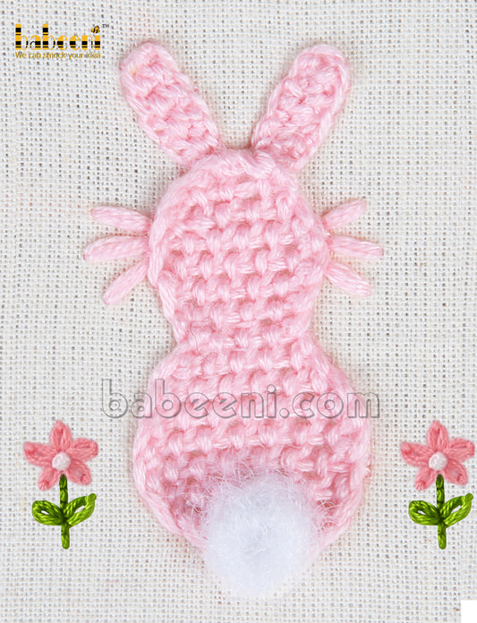 Lovely rabbit embroidery dress for little girls - DR 3155