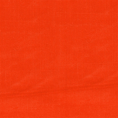 N15.0 - Orange plain corduroy 100% cotton