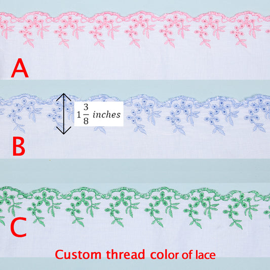 R150- custom thead color lace