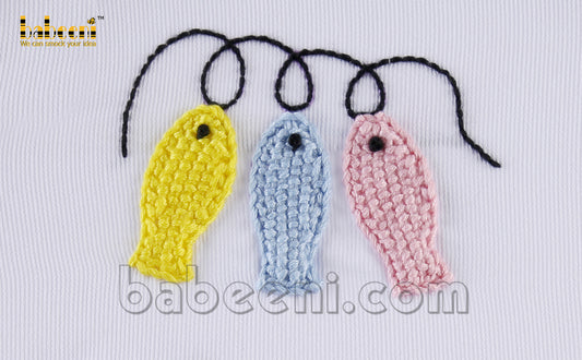 Colorful fish crochet - CP66