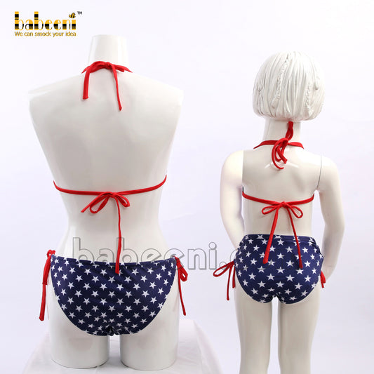 Star printed swimwear for mom & daughter - FW 24