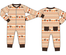 K335- Nordic turkey, pumpkin knit printing 4.0