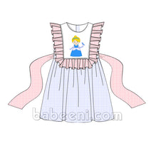 Adorable Cinderella applique girl dress - DR 2619