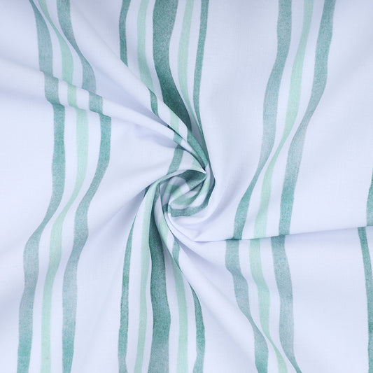 PP28 - sage, aqua foam stripe printed 4.0