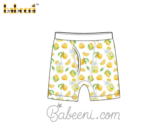 Lemon printed man boxer- UM 17