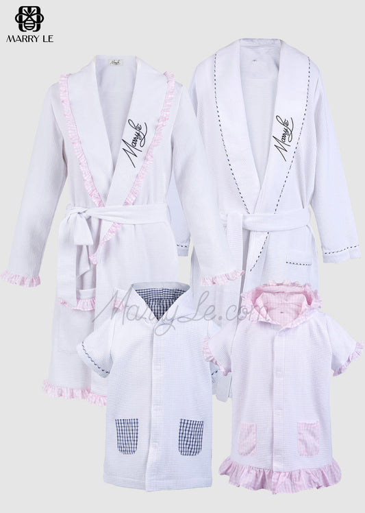 ADORABLE FAMILY BATHROBES - MD139