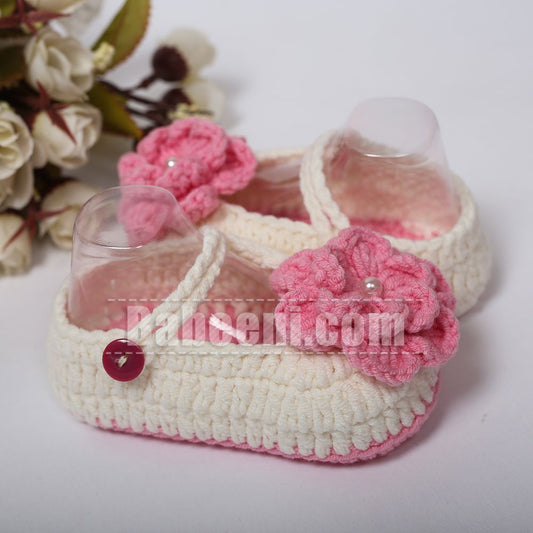 Pink Baby Shoes for Little Baby- CAS 01