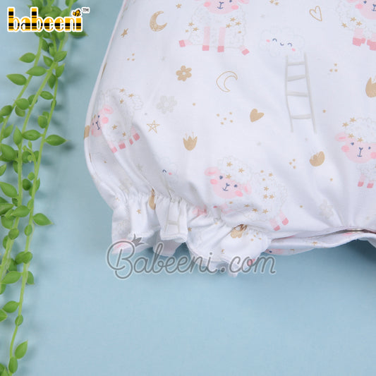 Sheep printed bubble for newborn – GS 27