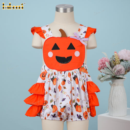 Girl Bubble Orange Pumpkin - DR3987