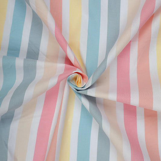 IB725 - multi Pastel color large stripe