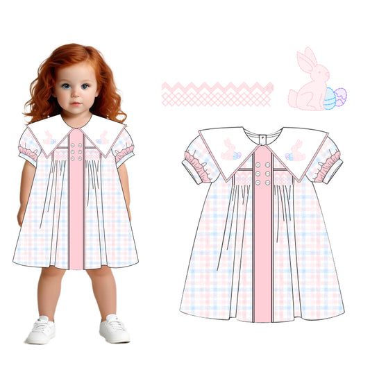 Gorgeous Hand embroidery Easter dress - DR4136