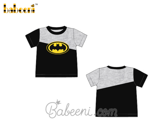 Batman applique daddy and me shirt– DM 28