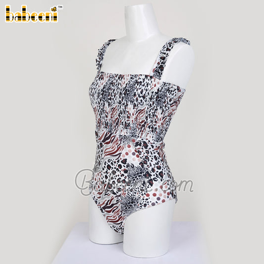 Mix animal skin prints women swimming wear - MS 30