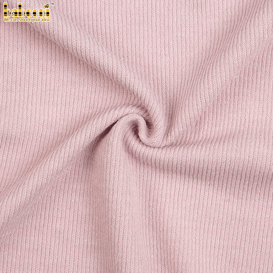 CD15- pink plain thick cardigan fabric