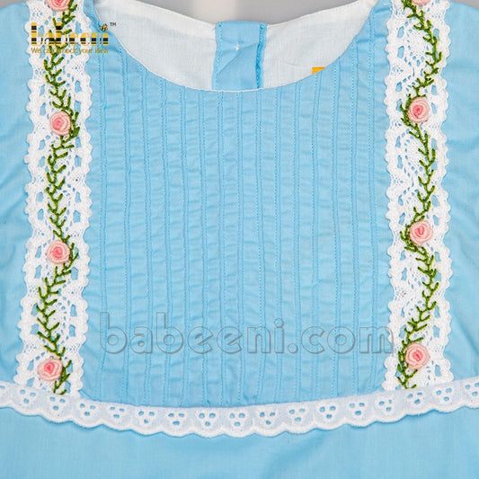 Lovely hand embroidery baby dress - DR 2980