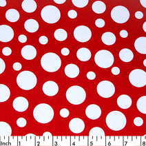 D81.0 - Red with big and small white dots