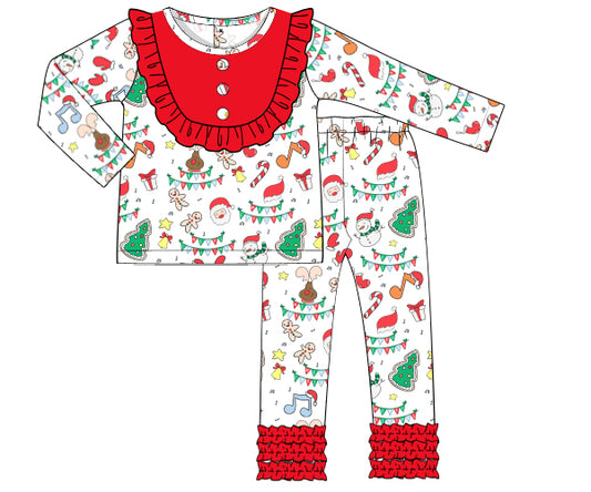 PP64-Christmas pattern fabric 64 printing 4.0